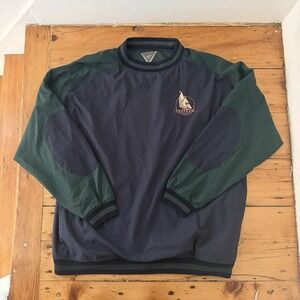 Vintage Nautical Pullover Sweatshirt Chatham Sailboat Colorblock 90s Prep XL